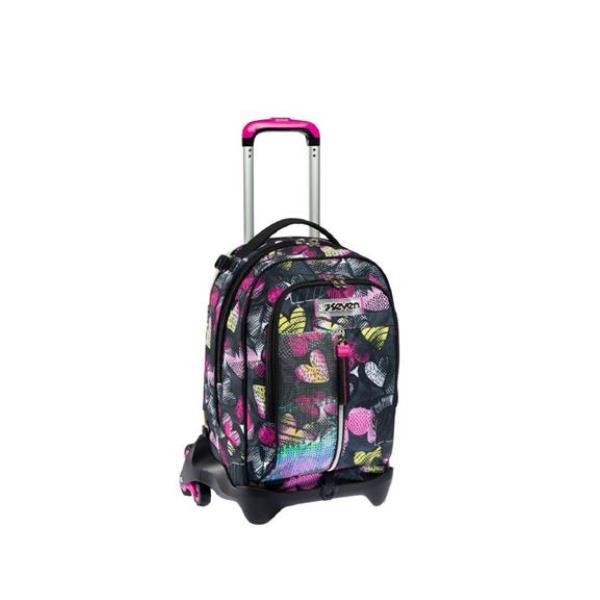 SEVEN KIDDIE CRUSH GIRL TROLLEY JACK 3 RUOTE …